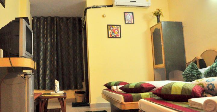 Cottage Ganga Inn New Delhi Buitenkant foto